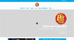 Desktop Screenshot of freefringe.org.uk